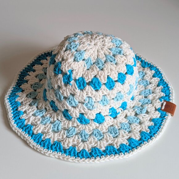 Handmade Crochet Bucket Hat - Picture 7 of 9